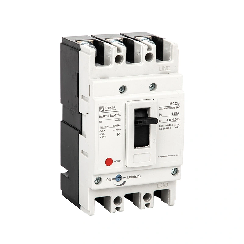125A жөнгө салынуучу калыптуу Case Circuit Breaker