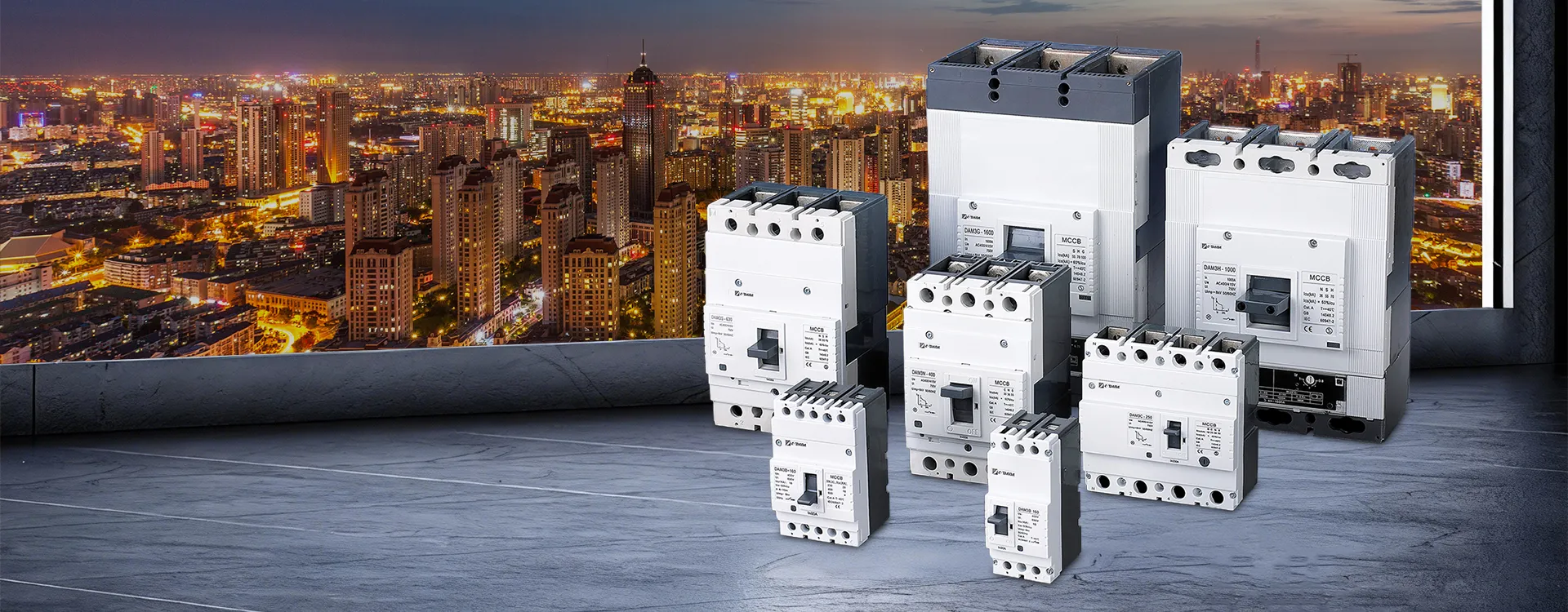 CDADA OEM ODM автоматтык өчүргүч өндүрүүчүсү - HVAC лифтинин UPS тиркемелери үчүн бажы MCCB MCB