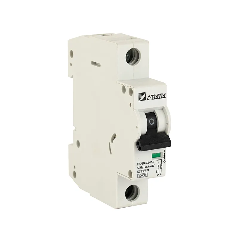 250V DC миниатюралык өчүргүч