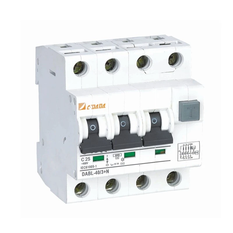 2P 4P Электрондук түрү RCBO